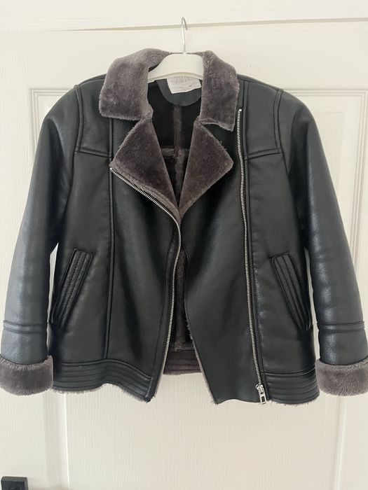 Запазено зимно детско палтенце 134 р-р Zara Зара