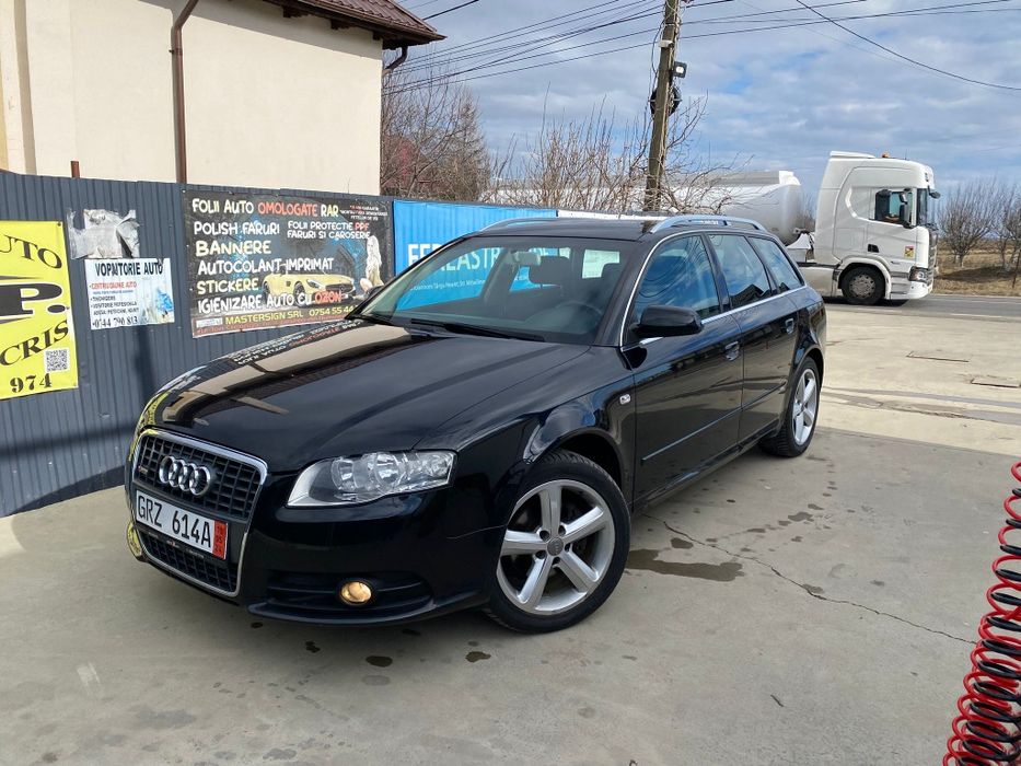 Audi A4 B7 echipat S-Line stare impecabilă, 2.0 diesel BPW 140 cai