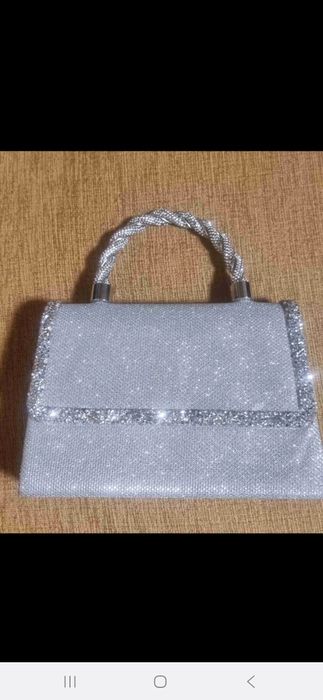 Нова чанта сребро