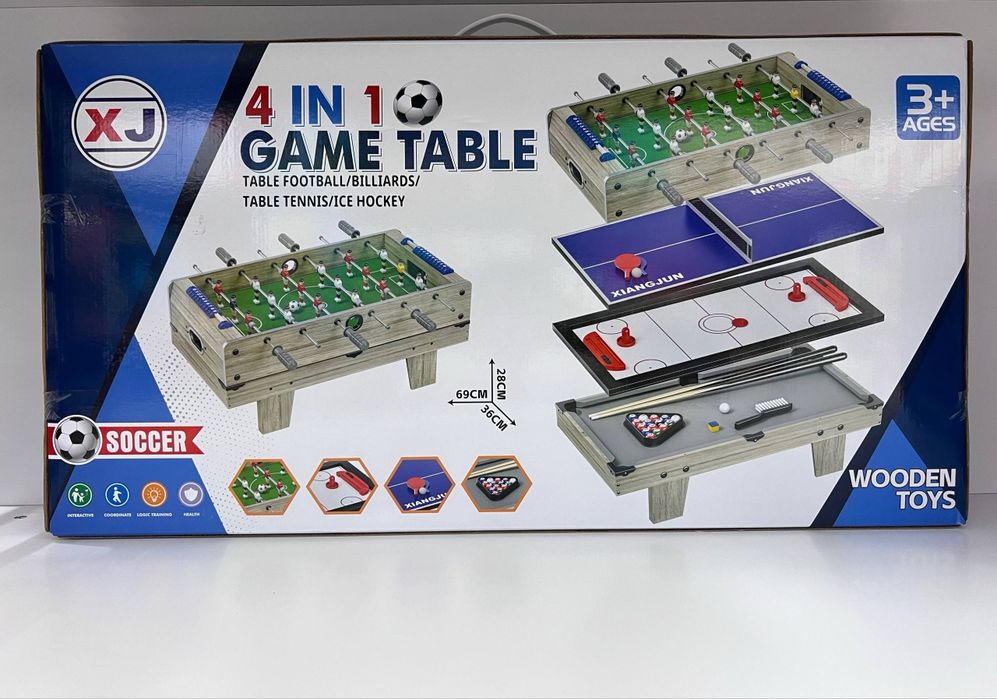 Настольные игры футбол 4в1