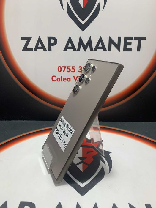 Zap Amanet Vitan - Samsung S24 Ultra - Natural Titanium - 256 GB - 10/10