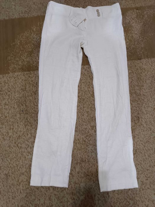 Белые     джинсы