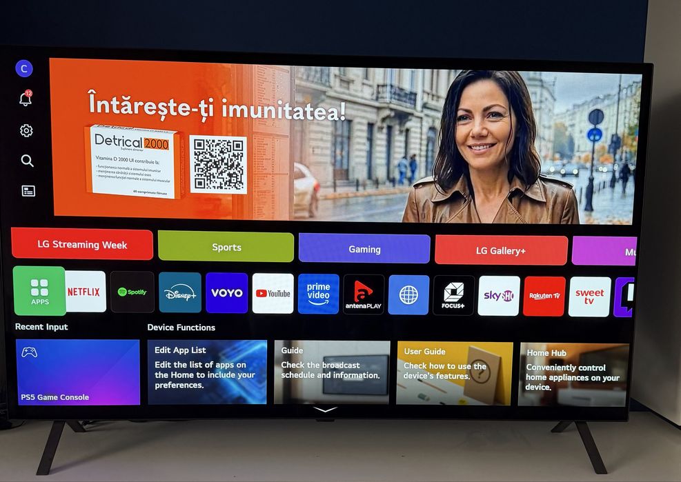 Televizor OLED LG 55B53LA 139cm