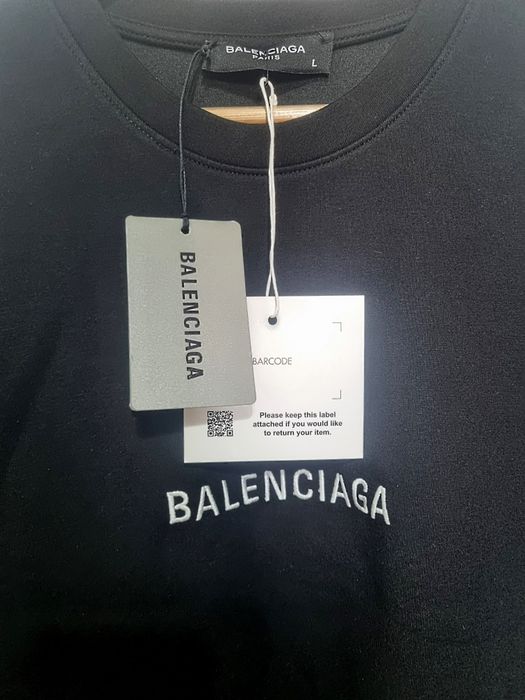 Tricou Balenciaga negru
