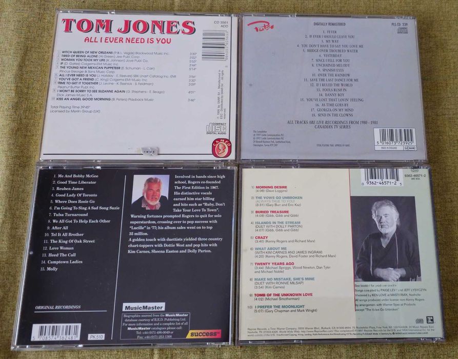 CD originale - pop, country, christmas