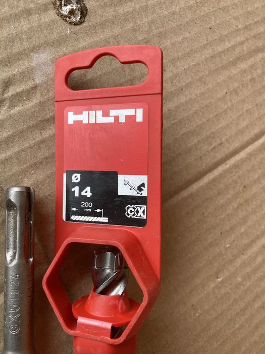 Burghiu Hilti TE-CX 14/27 cu 4 cutite noi