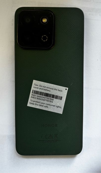 Смартфон Honor 200 Smart, 4GB RAM, 256GB, 5G, Forest Green