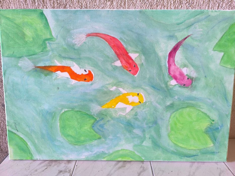 Авторски картини върху пано!