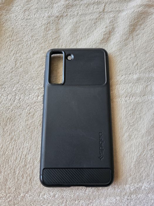 Pachet husa Spigen + folie sticla Spigen pt Samsung S21 FE