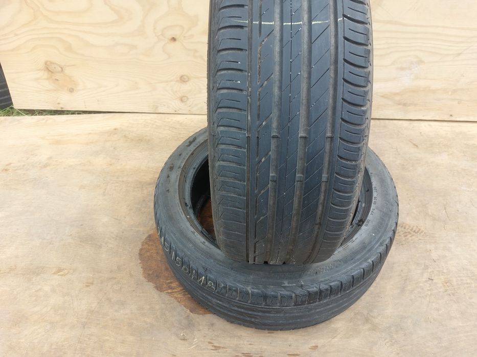 125 lei bucata! Doua anvelope de vara 215 50 r18 Bridgestone Turanza