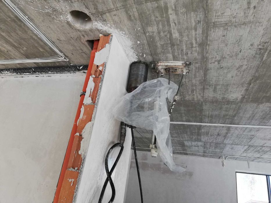 Пробиване на отвори. Диамантено ядково пробиване