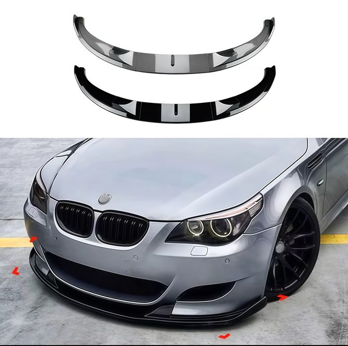 передний бамперный сплиттер M-tech (губа) для Бмв BMW Е60