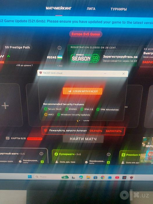 Faceit, Faceit antichit, windows