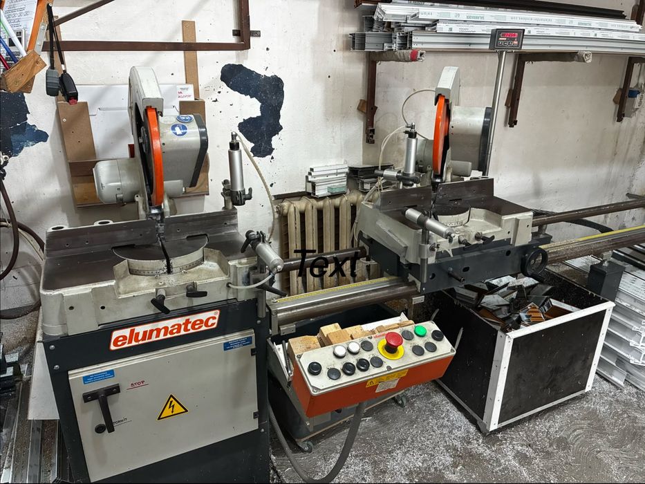 Utilaje pentru productie tamplarie PVC – VÂNZARE SEPARATĂ