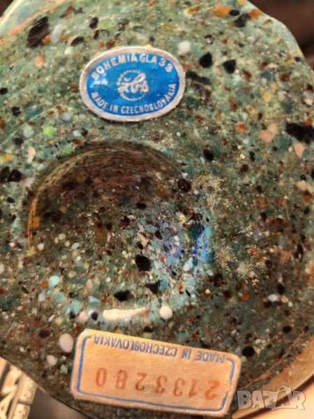 футболист - стъклена фигура, шише-нивеляшка с чаши, купички десерт