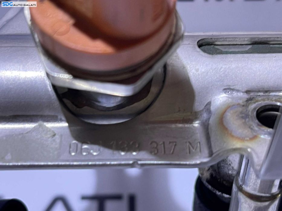 Rampa Presiune cu Injectoare si Senzor Presiune Combustibil Seat Alhambra 2.0 TFSI CCZA 2011 - 2016 Cod 06J133317M 06H906036G 06J906051D [B0010]