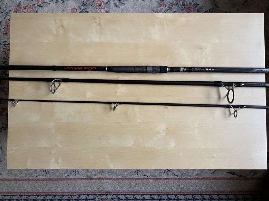 Въдица и макара за шаранджийски риболов