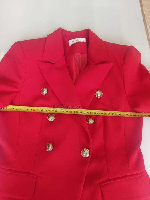 Жакет червен, 36 размер