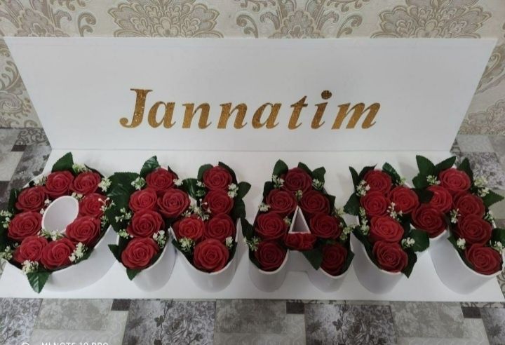 Жаннатим онам совунли гуллари 500мингдан 650мингача