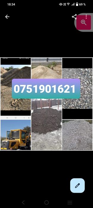 Bacău Transport marfa nisip balastru balast pietriș pământ piatra