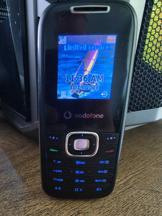 Telefon mobil GSM Vodafone 226 Sagem. Fără încărcător.