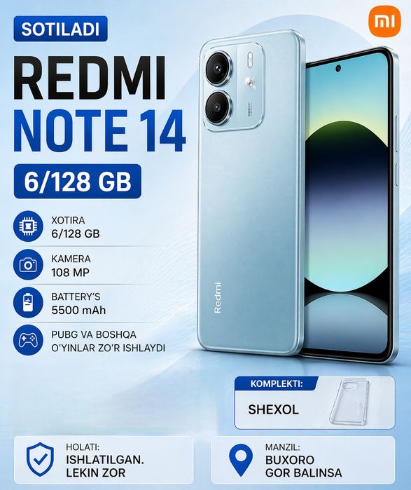 Redmi note 14   Xiaomi
