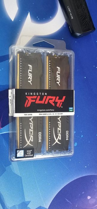 Kit Memorie RAM Kingston HyperX Fury Black 8GB (2x4GB) DDR4 2666MHz CL15
