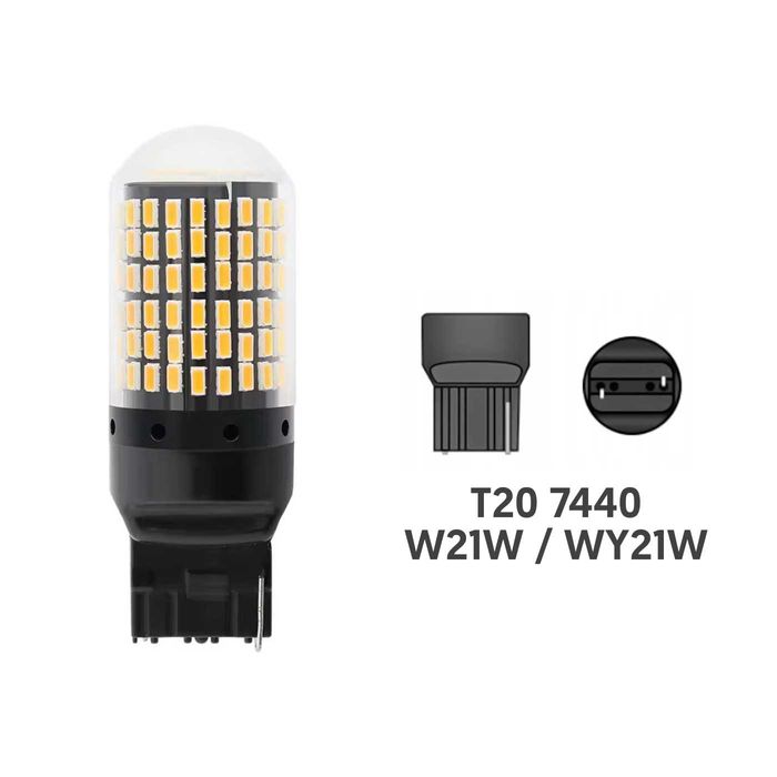 144 LED Диода!! Нови Универсални Крушки за Габарити, Мигачи и Стопове