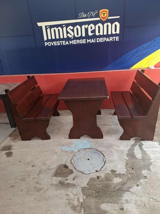 Mese + bănci terasă