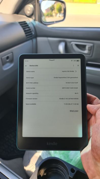 Kindle paperwhite 12th 16гб jade green