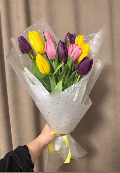 Тюльпаны шикарные