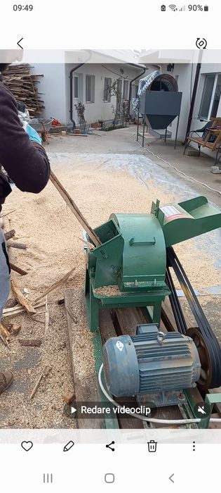 Tocător lemn și resturi vegetale