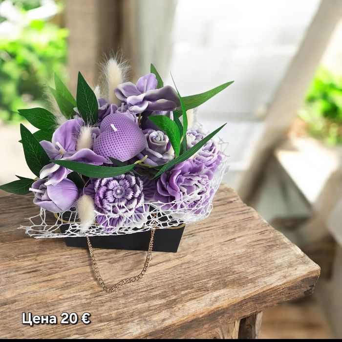 Свещи от соев восък