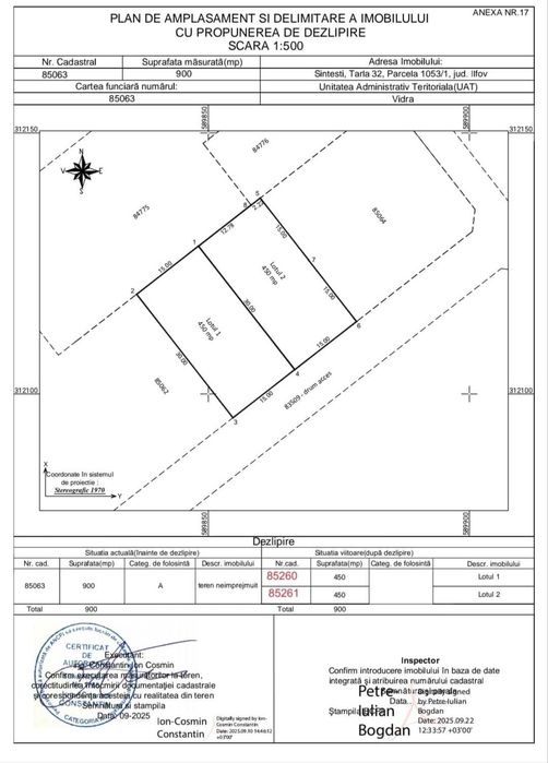 Teren de vânzare intravilan