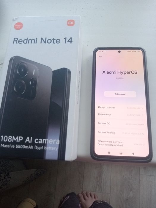 Продам телефон редми 14