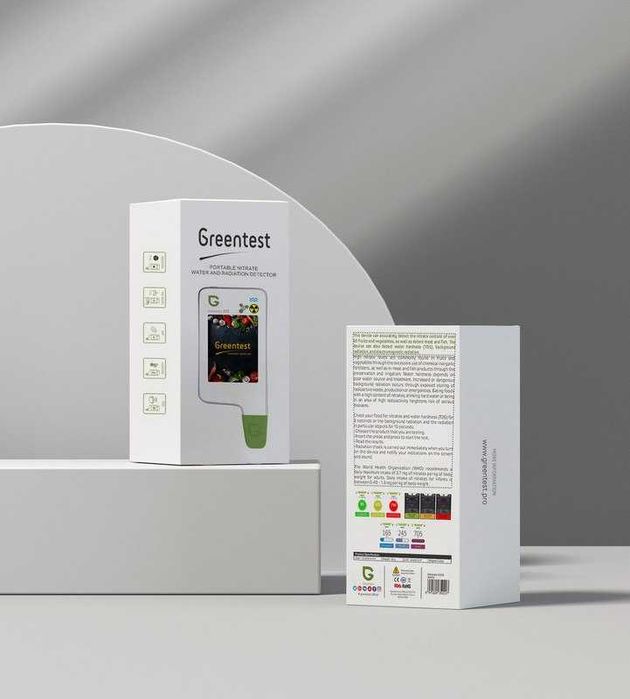 Greentest V8, ECO6T, 3F-T — Nitrat-tester, Dozimetr va Suv analizatori