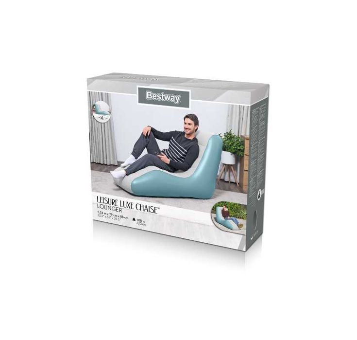 Надувной шезлонг-133х88х79 см. Доставка бесплатно