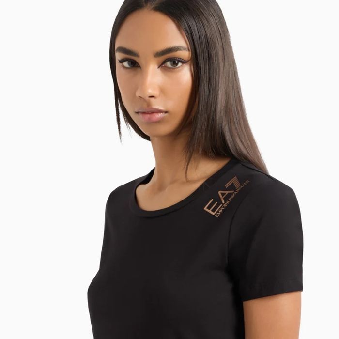 Оригинална дамска тениска EA7 Emporio Armani 8NTT50 TJFKZ 0210