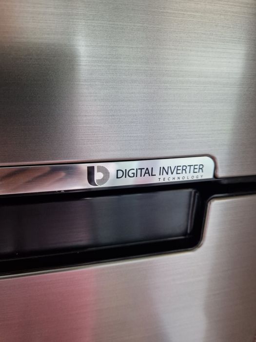Frigider cu 2 usi, Samsung, inox, 530 l,  inalt 185 cm, digital inv