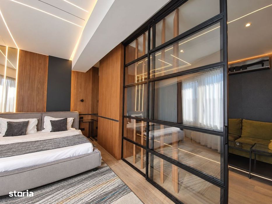 Apartament 2 camere, ultrafinisat, etaj 15, panorama asupra orasului