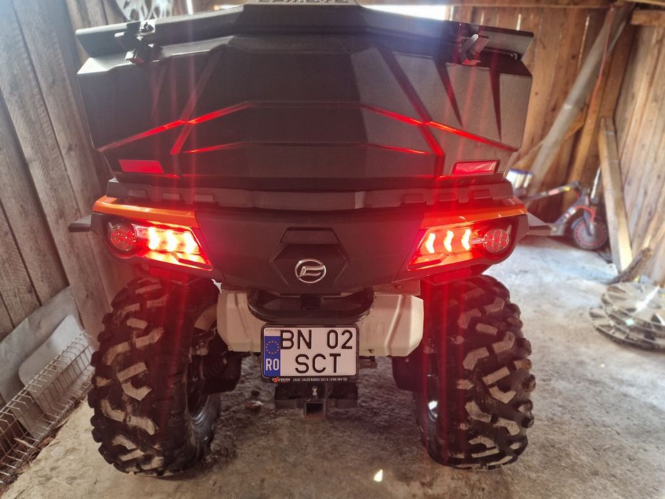 Atv cf moto 1000 overland 2022 Euro 5 nr.negru încălzire șah mânere ledbar/bulbar nr tel detalii 0761352972