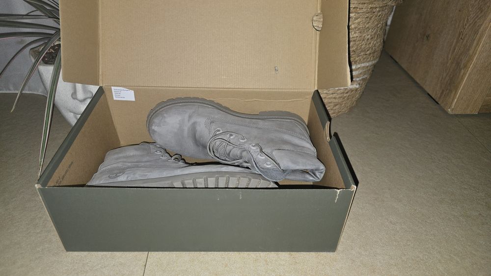 Bocanci Timberland 39.5 piele gri