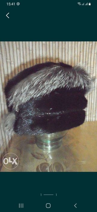 Продам шапку норковую