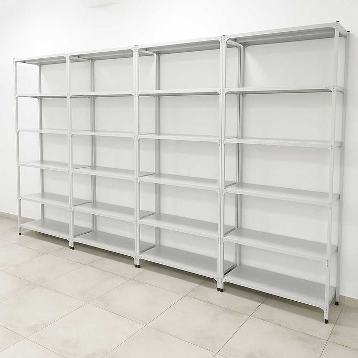 Архивные стеллажи, полочный металлический стеллаж для склада alps