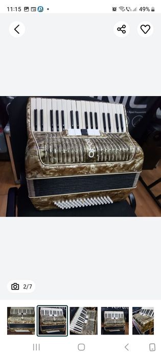 Acordeon Firotti Hohner Parot Weltmeister