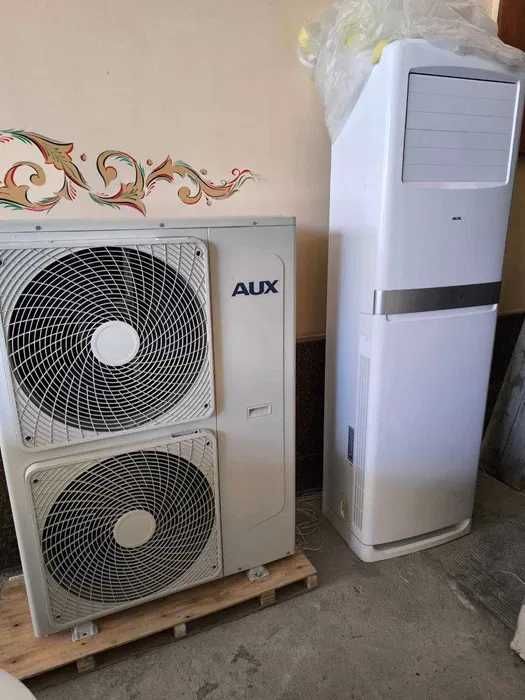 Колонный кондиционер AUX 60 Inverter есть on/off ! 24/7 установка