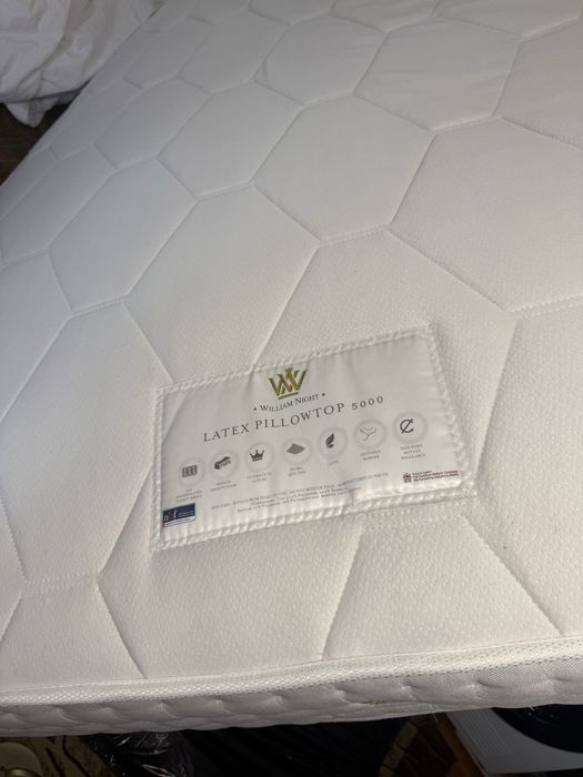 Латексов матрак Pillow Top 5000 с 5000 индивидуално опаковани пружини (Pocket Sprung)