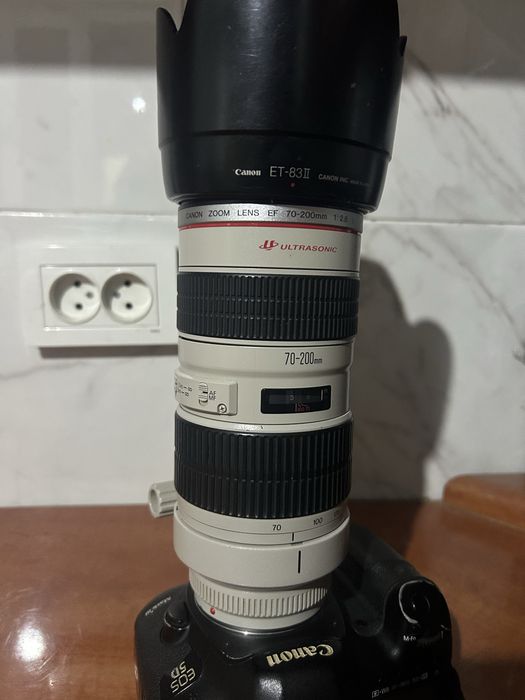 обьектив canon 2.8/телевик70/200