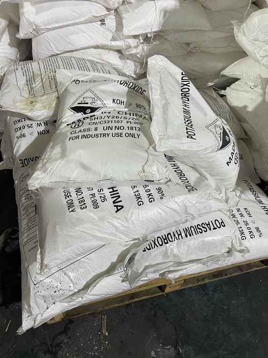 Калий гидроокись Китай и Корея