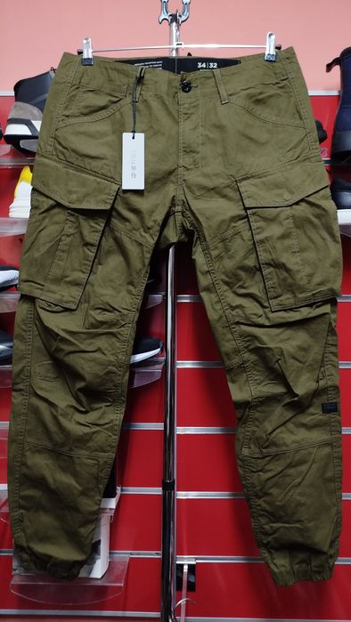 Оригинален панталон G-Star Raw Cargo W34 , W36 , W38 нов мъжки зелен